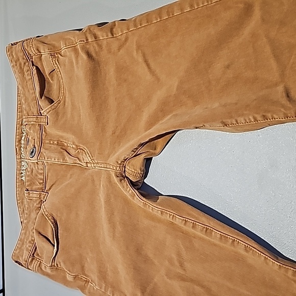 American Eagle tan size 8 360 super stretch jeggings - Picture 5 of 8